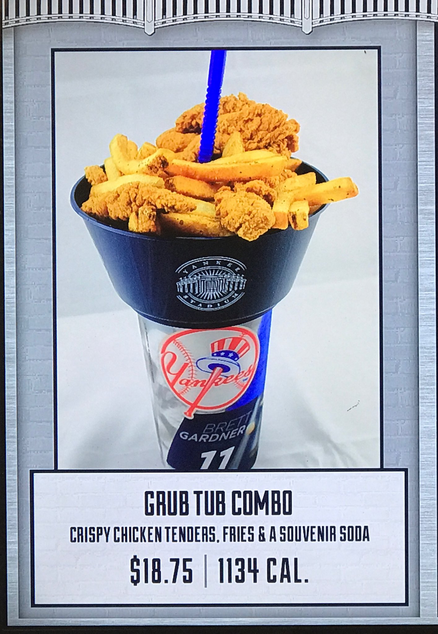 Darren Rovell on X: Yankee Stadium food options.   / X