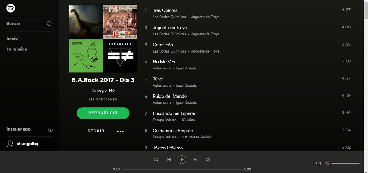 BodasQuimicas's tweet photo. LBQ #VuelvelBARock #EspirituBARock #LBQenBARock 
Lista en Spotify del @barockar -Día 3
Usuario: negro_140
https://t.co/KAQtCqtdf0 https://t.co/WixFd9cZEg