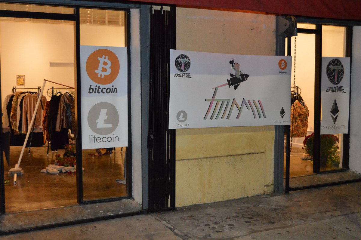 Only accepting cryptocurrencies as payment/all products recorded on ethereum blockchain.

818 N Spring St, Los Angeles, CA 90012