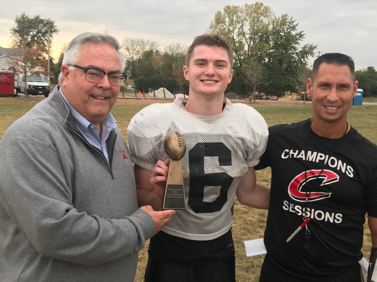 The State Farm agent Kevin Molloy @WJOL Player of the Week is <a href="/LWCFootball/">LWC Football</a> senior RB Matt Pollack <a href="/matt_pollack/">Matthew Pollack</a>