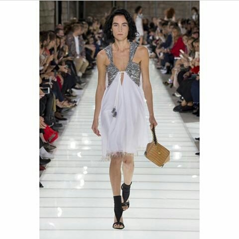 UPDATE: @ErikaLinder and <a href="/heatherkemesky/">heather kemesky</a> for <a href="/LouisVuitton/">Louis Vuitton</a> S/S 2018 #ParisFashionWeek 💚