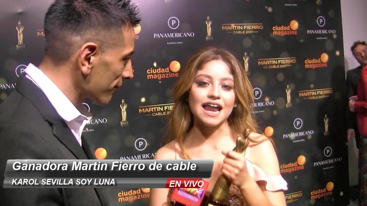 HUGH0066's tweet photo. Entrevistando a Karol Sevilla de Soy Luna
#KarolSevilla #SoyLuna2 #SoyLunaLive2018 #MartinFierrodeCable https://t.co/1fMFRZS59V
