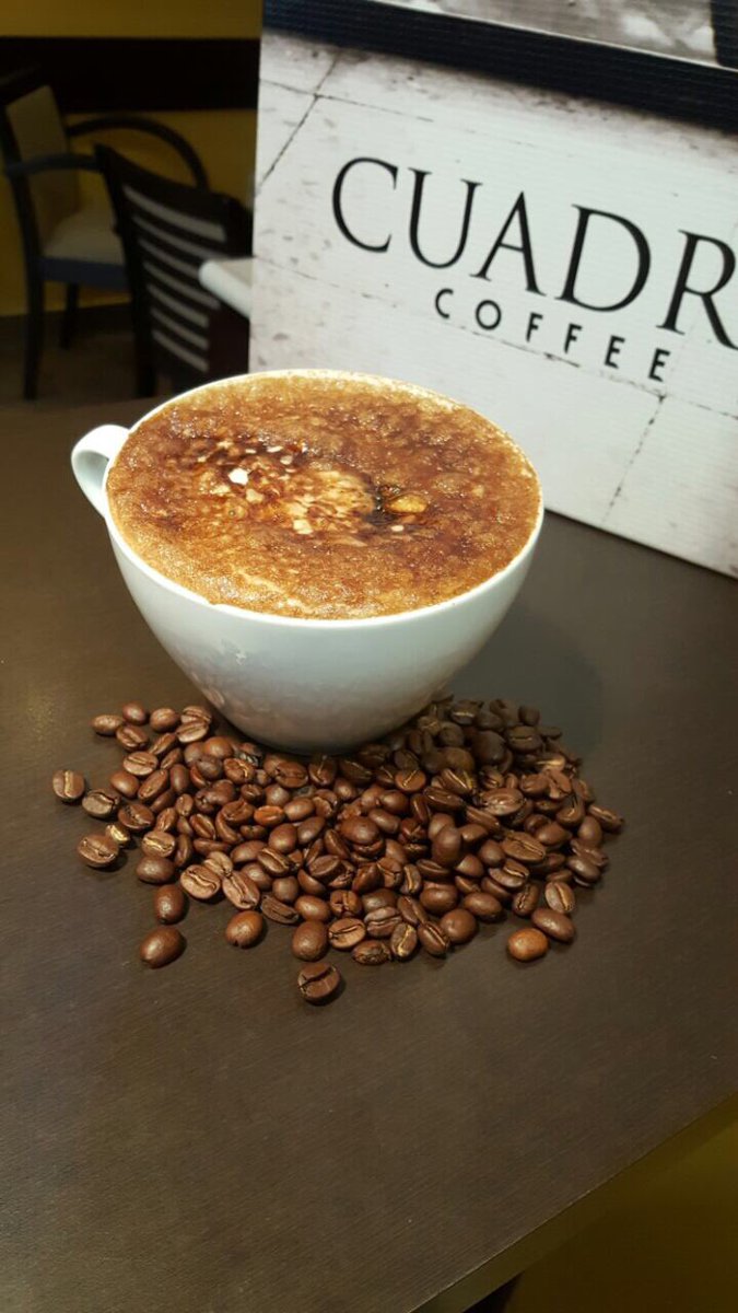 CuadranteCoffee's tweet photo. Vainilla latte brûlée #MomentosInolvidables @CuadranteCoffee https://t.co/iQVVj0VUrX