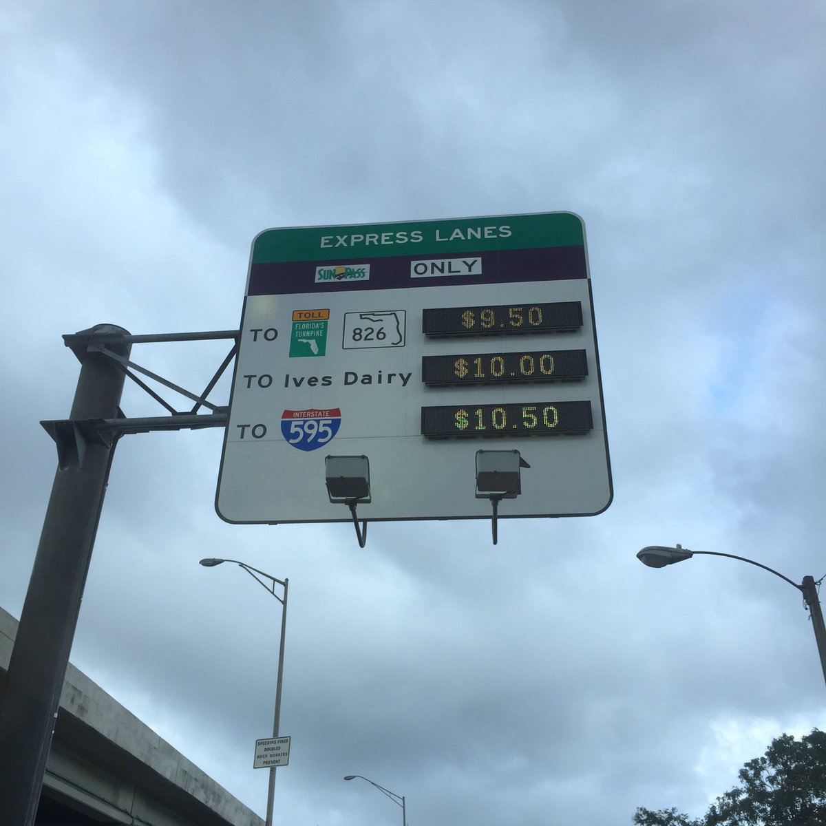 BillyCorben's tweet photo. Florida's @MyFDOT steals our public roads then sells them back to us so we can pay twice to sit in traffic because Florida. https://t.co/YKuVUVBWZI