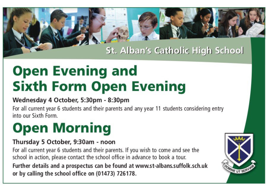 St Alban's Catholic High School tweet media