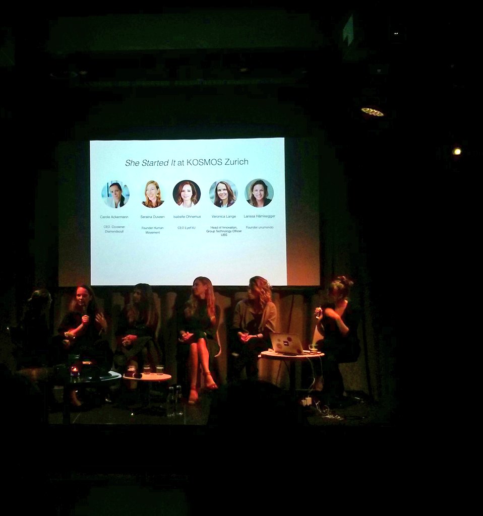 Val_Ricu's tweet photo. Talking about #enterpreneurship #persistance and #rolemodels @kosmos with inspiring  entrepreneurs #shestartedit @beUNUMONDO @eyefitu https://t.co/bufvyCoBMY