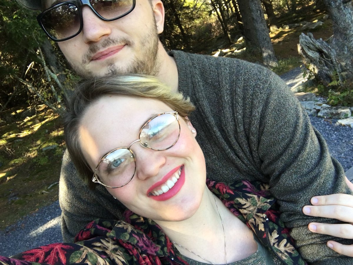 __tpayne__'s tweet photo. Our first adventure as husband and wife lead us to the highest point in WV; Spruce Knob. Looked like a great spot to camp. Future Planz 🍁❤️ https://t.co/upjOL671nr