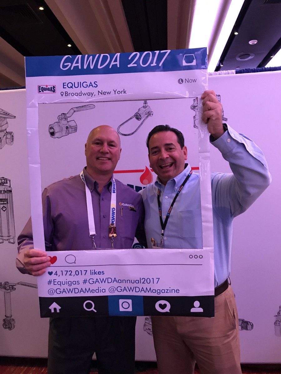 equigas's tweet photo. Nice to have Bill from GAWDA Media with us #GAWDAAC2017 - https://t.co/Rihhbd5LBF https://t.co/TrwfEDlTN8