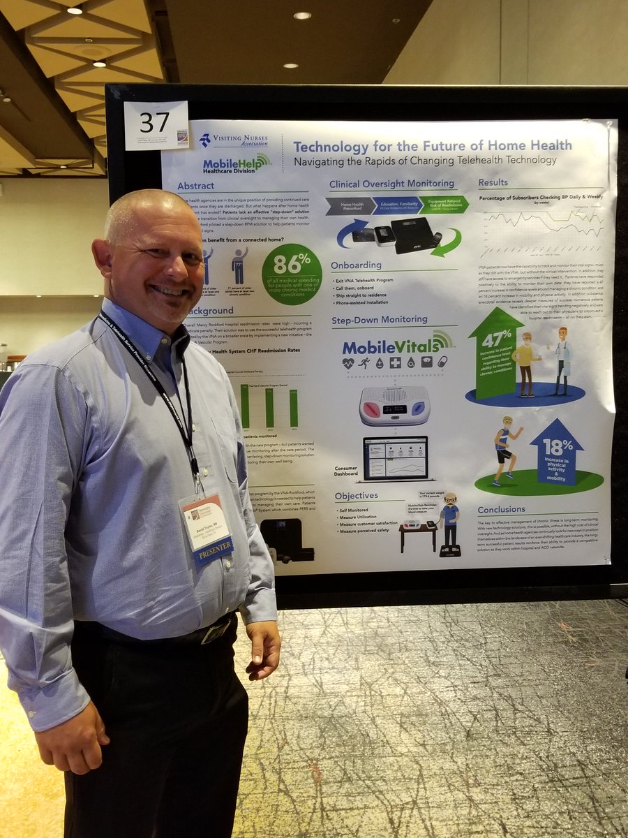chrisaotto's tweet photo. Our advisor David Taylor presented a poster this AM: "How Telehealth is the Future of Home Health" #SPS2017

https://t.co/RQMuIOuI9W https://t.co/bcva3VwUvk