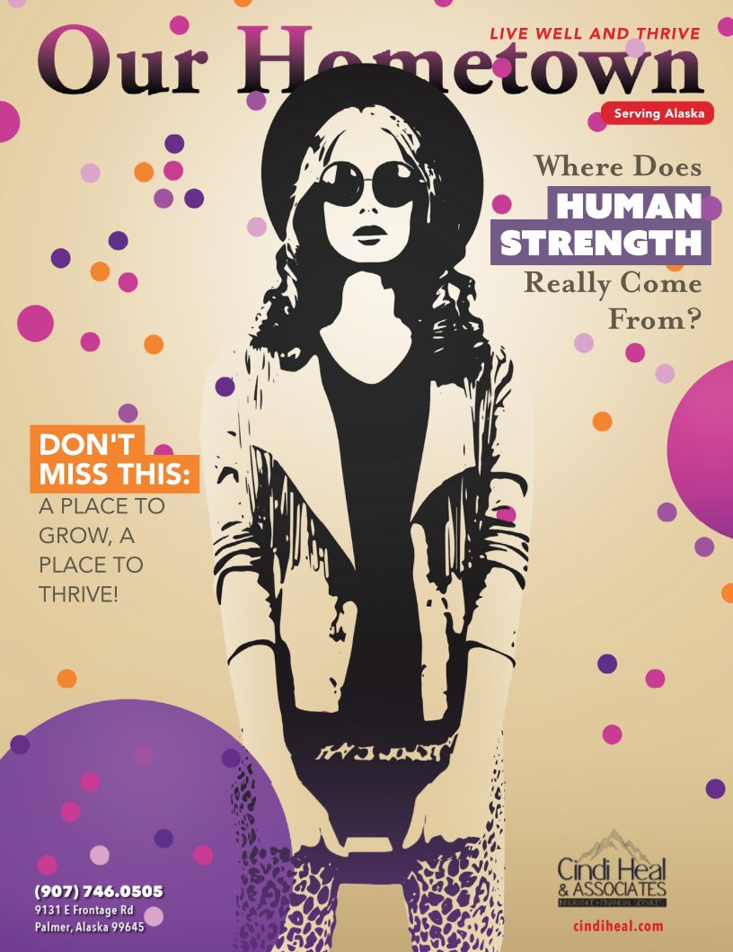 In this October issue of Our Hometown we’re highlighting Domestic Violence and Breast Cancer Awareness Month. 
Read: cindiheal.com/magazines/