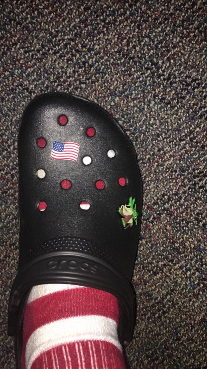 planocrocs's tweet image. Jibbit of the week goes to @ely_fink3233 representing our great country🇺🇸🇺🇸🇺🇸