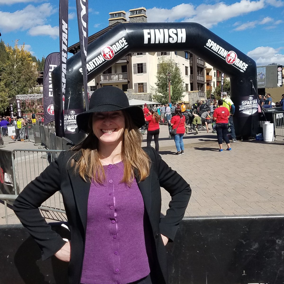 Whirlwind weekend! Flew into Tahoe after Explorers Club talk to work with the Spartan media regarding fear.   #spartanpeoplerock