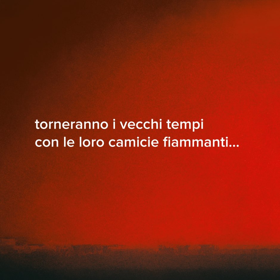 Negramaro's tweet image. #finoallimbrunire