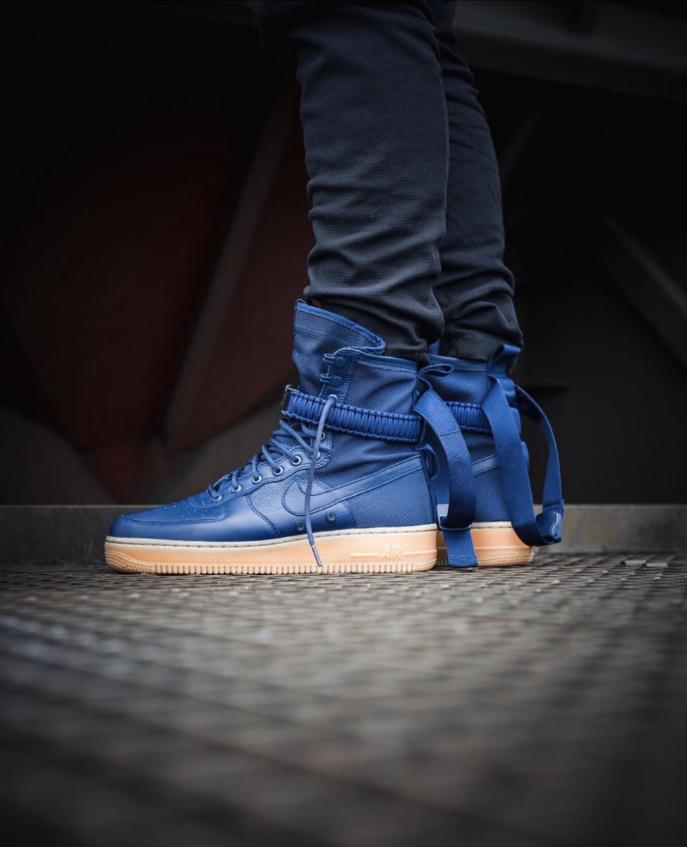 nike sf af1 high blue