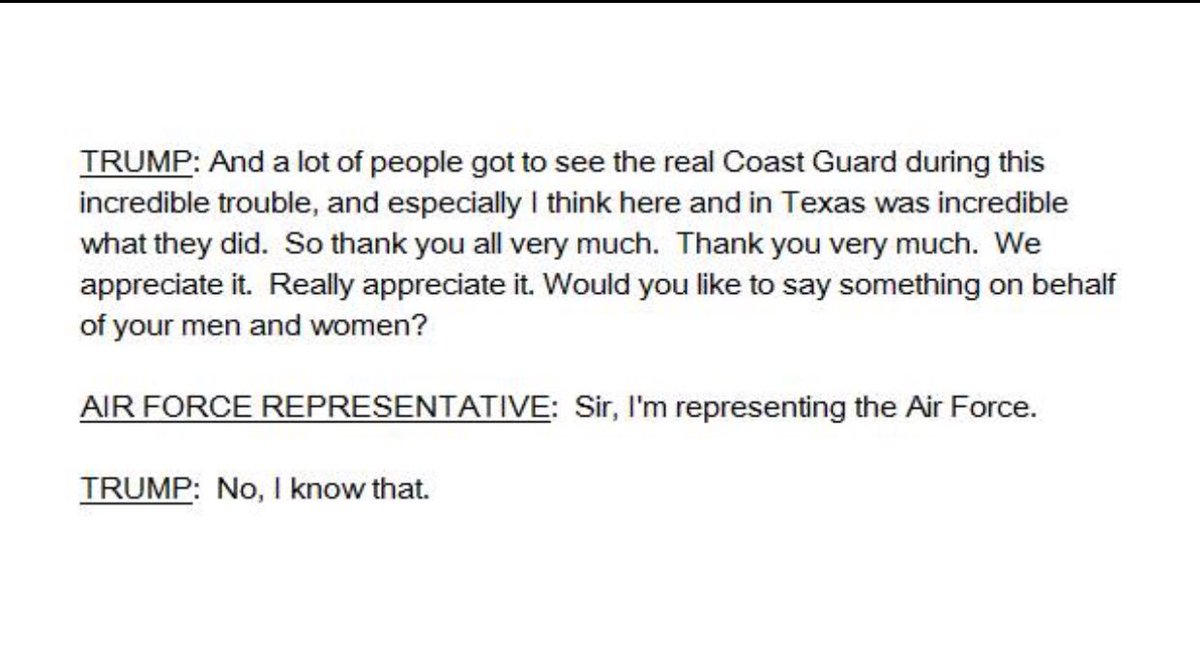 votevets's tweet image. Our Commander-in-Chief doesn't know the difference between Coast Guard and Air Force uniforms. #maga @POTUS