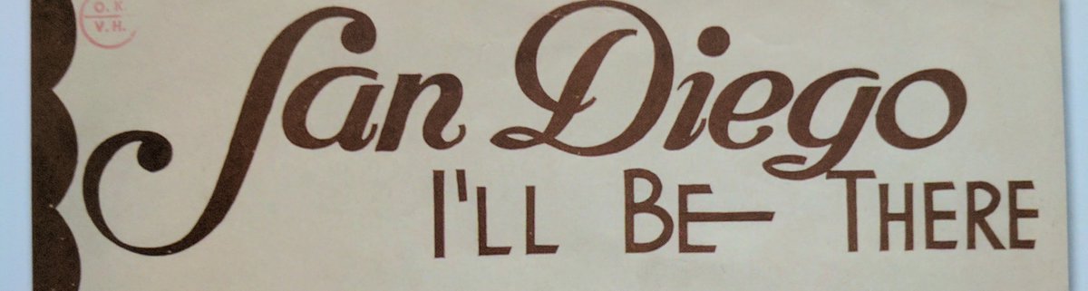 b19brownmachine's tweet image. Found an awesome typeface on some old sheet music that would work great for @Padres retro-inspired jerseys. #bringbackthebrown