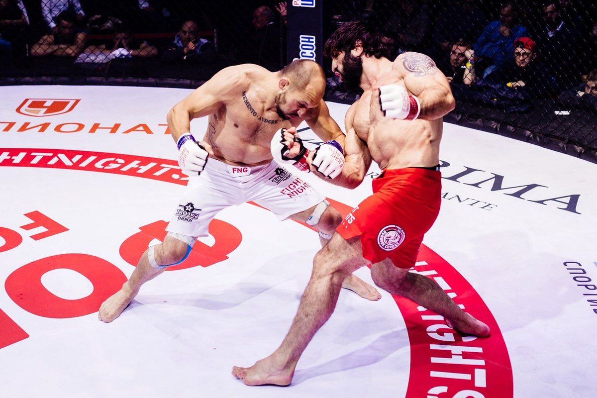 HaySport01's tweet photo. Fight Nights Global 👊
📸| Some shots from David "Emperor" Khachatryan's #FNG74 win over Ivan Musardo.
#HaySport 🇦🇲✊️🔥 https://t.co/QZHGW027jN