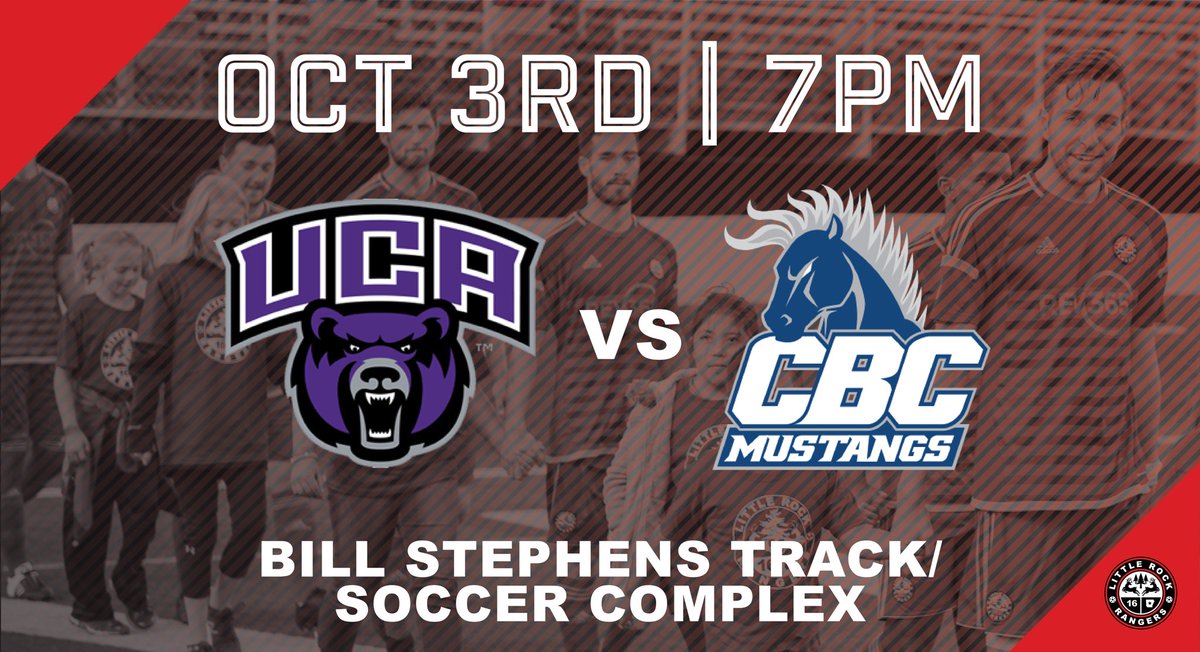 lrrangers's tweet photo. Don’t forget about the big match-up between @ucamenssoccer and @gocbcmustangs tonight at 7pm! Hope to see you there! https://t.co/GJTQz3nYC3