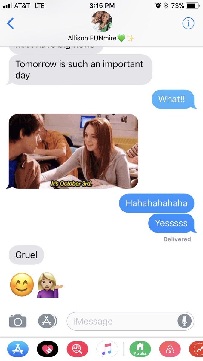 mk_prino's tweet photo. If there’s one thing I can for sure say about @Allisonclair_ it’s that she’s consistent 😂😂😂#ItsOctober3 https://t.co/ygFl5W7QwL