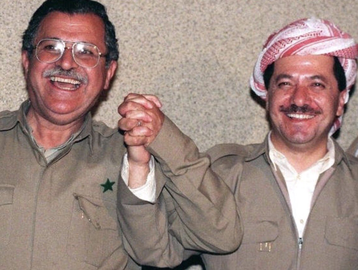__Serxwebun's tweet photo. #Talabani  
Huzur icinde yat büyük Insan.. https://t.co/FACKVj24Oi