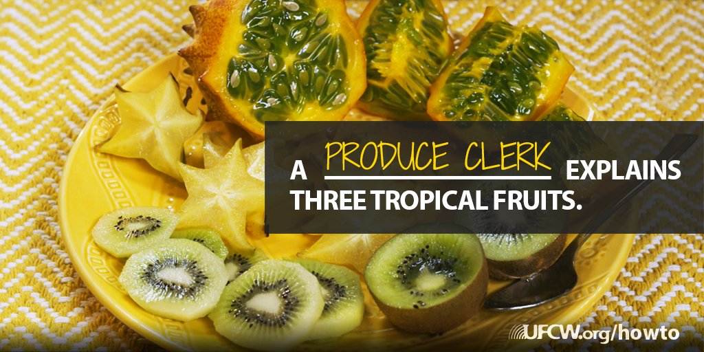 UFCW's tweet image. What is a Kiwano melon? How do you eat one? Watch and learn: ufcw.org/howto #UFCWHowTo