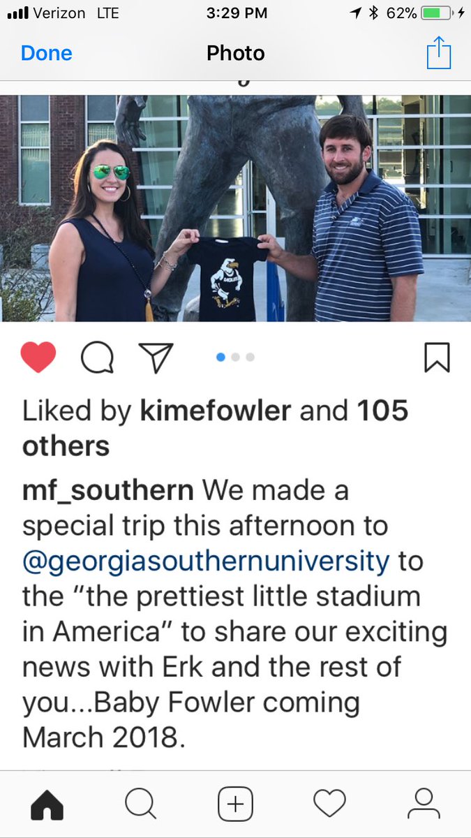 GSAthletics's tweet photo. Welcome back and CONGRATS! https://t.co/OJXo5WrR9U