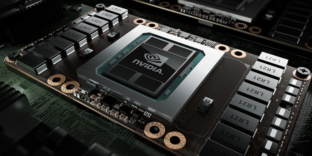 nvidia's tweet photo. .@OracleCloud is supercharging its cloud offerings with NVIDIA Tesla #P100 GPUs &amp; will expand to #V100 GPUs. #oow17 https://t.co/sQCoCRM7k5 https://t.co/n6iJRgnAzS