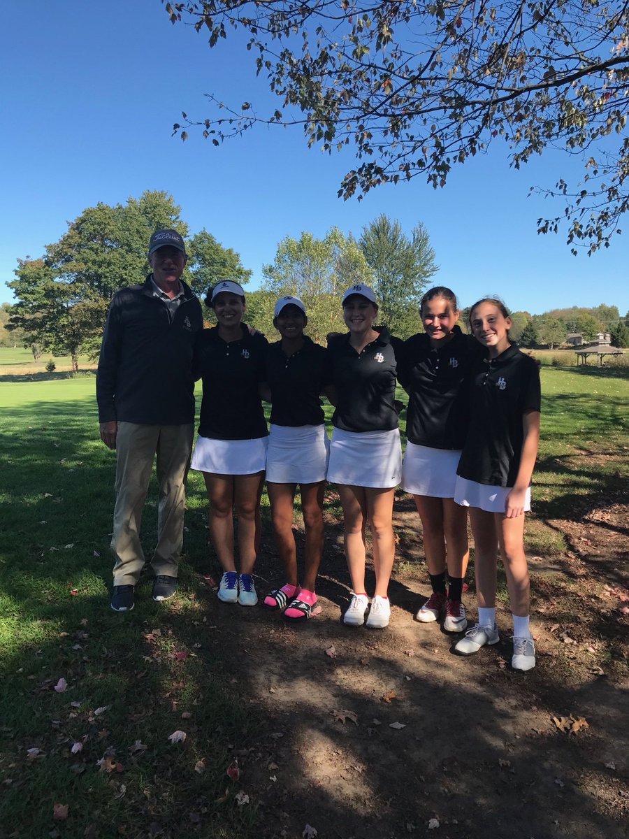 HBblazerGOLF's tweet photo. The girls won Sectionals at Ellsworth Meadow today, shooting a school record of 325! Congrats!
Colby 80
Becca 82
Sonum 79
Hannah 95
Kate 84 https://t.co/9Ta8VDhBmJ