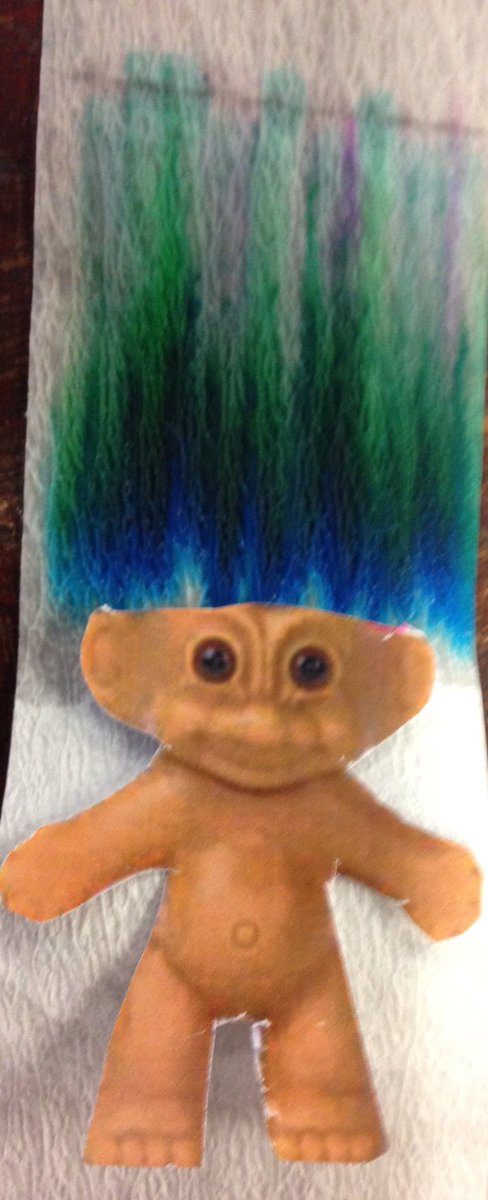 leyla_pattison's tweet photo. Y7 STEM club @ChurchillAcad is off to a fab start. Week 3 had 20 students making chromatography trolls. Thanks for the great idea @theASE https://t.co/0r88xw2ktX