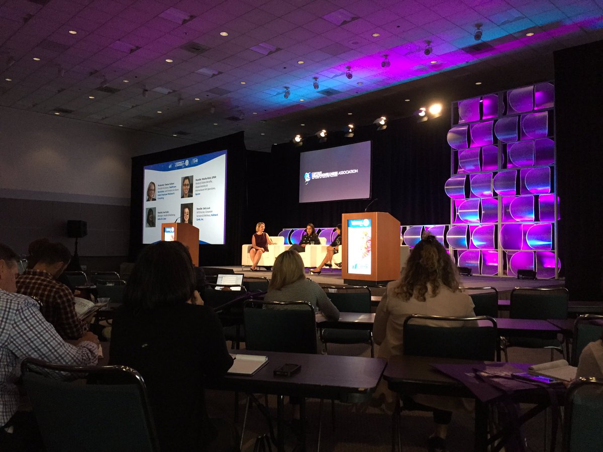 Lumeon_'s tweet photo. How to engage millennials? From onsite fitness programs to stress management, acupuncture &amp;easier PCP access-insight from @medha_rishi #ehbc https://t.co/JBLmyPbeDZ