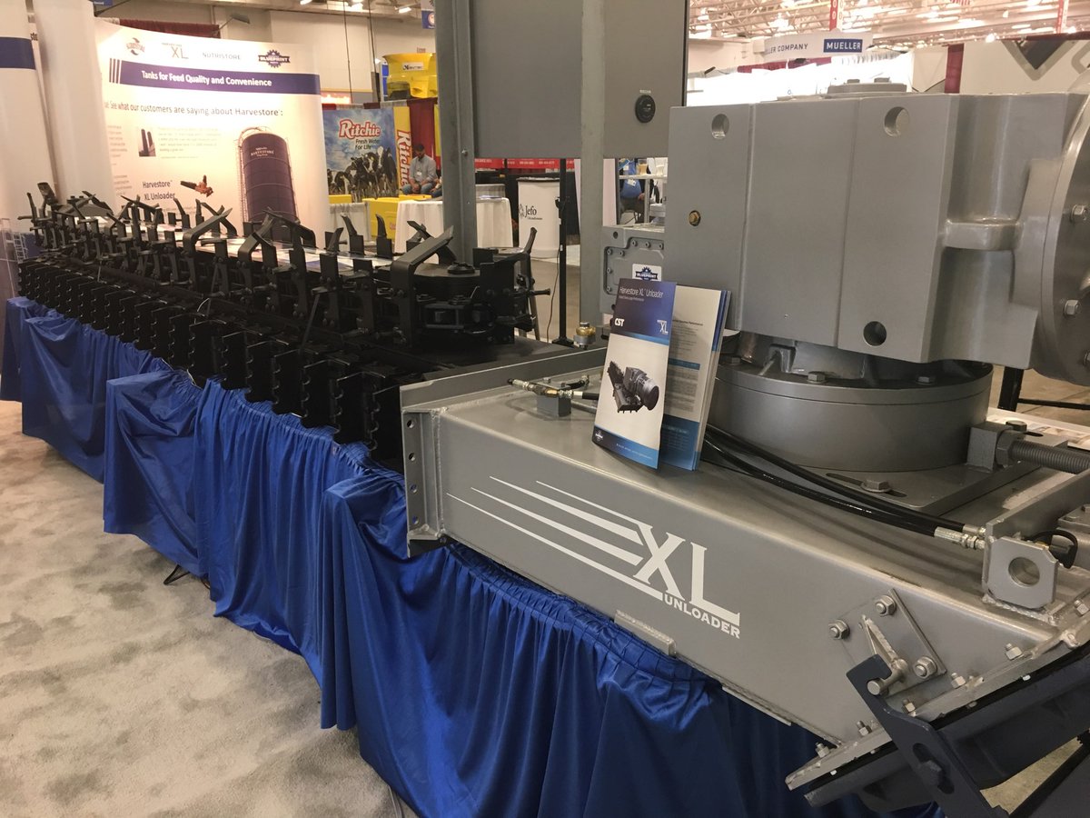 CSTIndustries's tweet photo. #Harvestore #XLUnloader for BIGGER. BETTER. FASTER PERFORMANCE. Visit us this week @WDExpo booth #1201-1303 to learn more! #WDE2017 https://t.co/tNsqWbUfCq