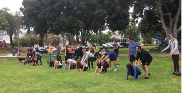 Kforce's tweet image. Our #KforceFamily in Orange County works hard AND plays hard!