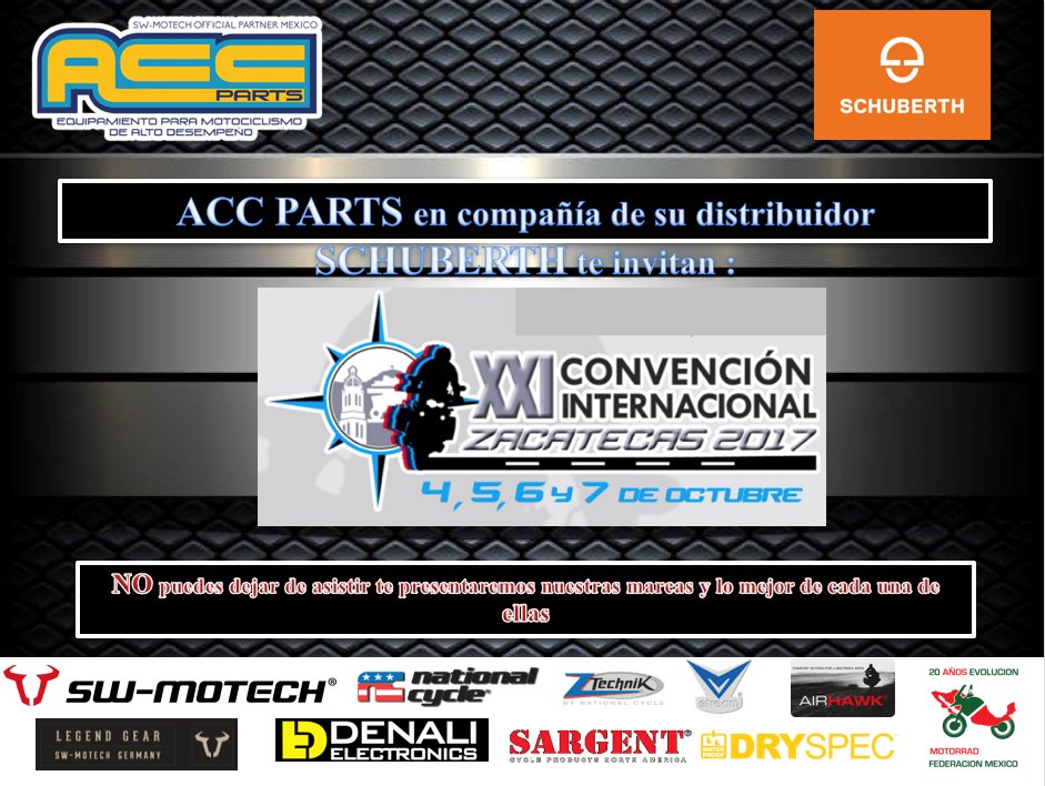 Revista_Moto's tweet photo. MAÑANA ARRANCA LA XXI CONVENCIÓN INTERNACIONAL ZACATECAS2017  
https://t.co/1UjsV1XvfW
#RMnews #RevistaMoto @ACCPARTS1 @motofedmex https://t.co/FYTbYBLwO2