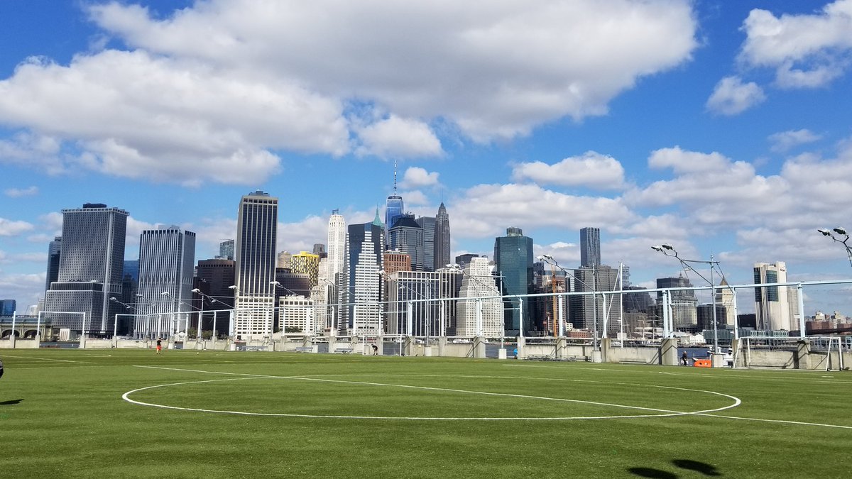 AndrewLAdams44's tweet photo. Days like this remind me why I love what we do #Safeshell #BrooklynBridgePark #USGreentech https://t.co/8PNgg40oba