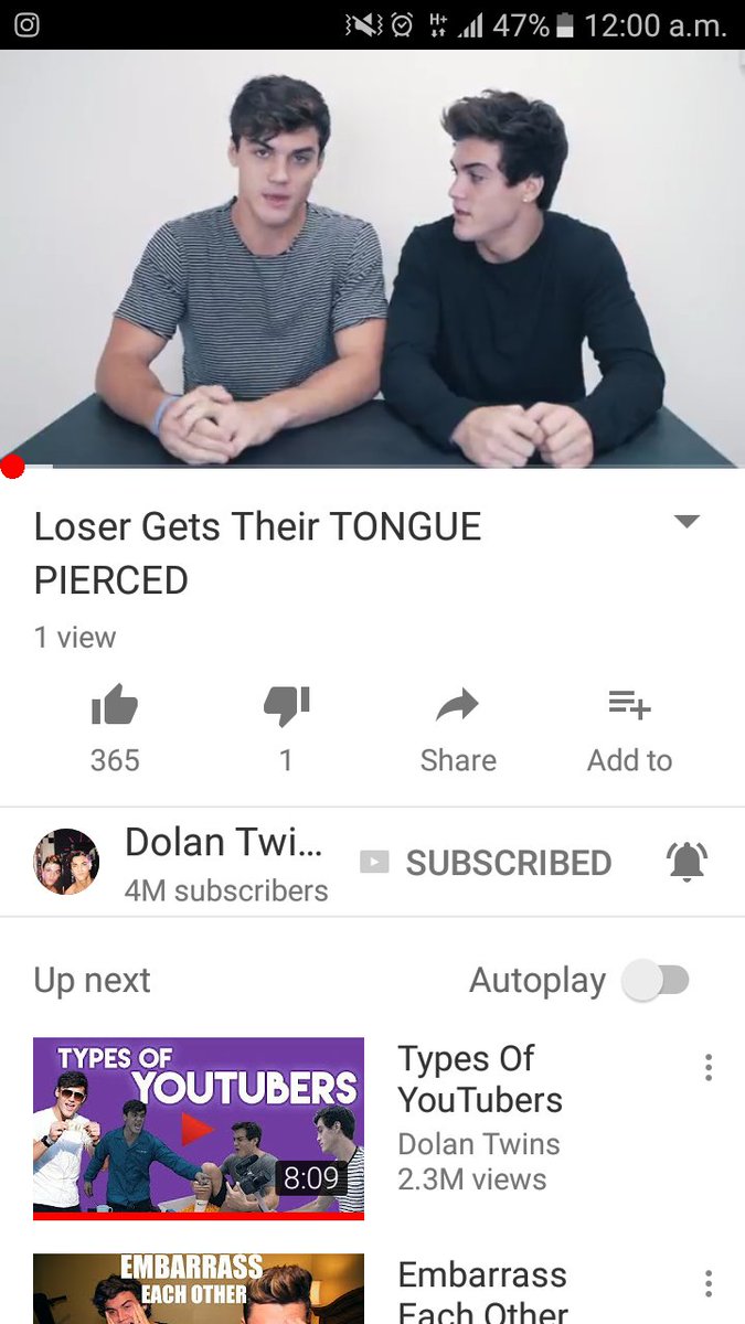 asty_b's tweet photo. like I WAS 1ST VIEWER GUYSSSS 😭 @GraysonDolan @EthanDolan https://t.co/8osJALRVmM
