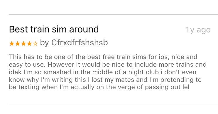 notandywalton's tweet image. This review of Euro Train Simulator took an unexpected turn