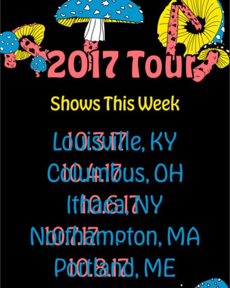 Zambri's tweet photo. Our last week on the road with @modestmouseband   See some of yas -
@massgothic https://t.co/YAKVwl6CtW
