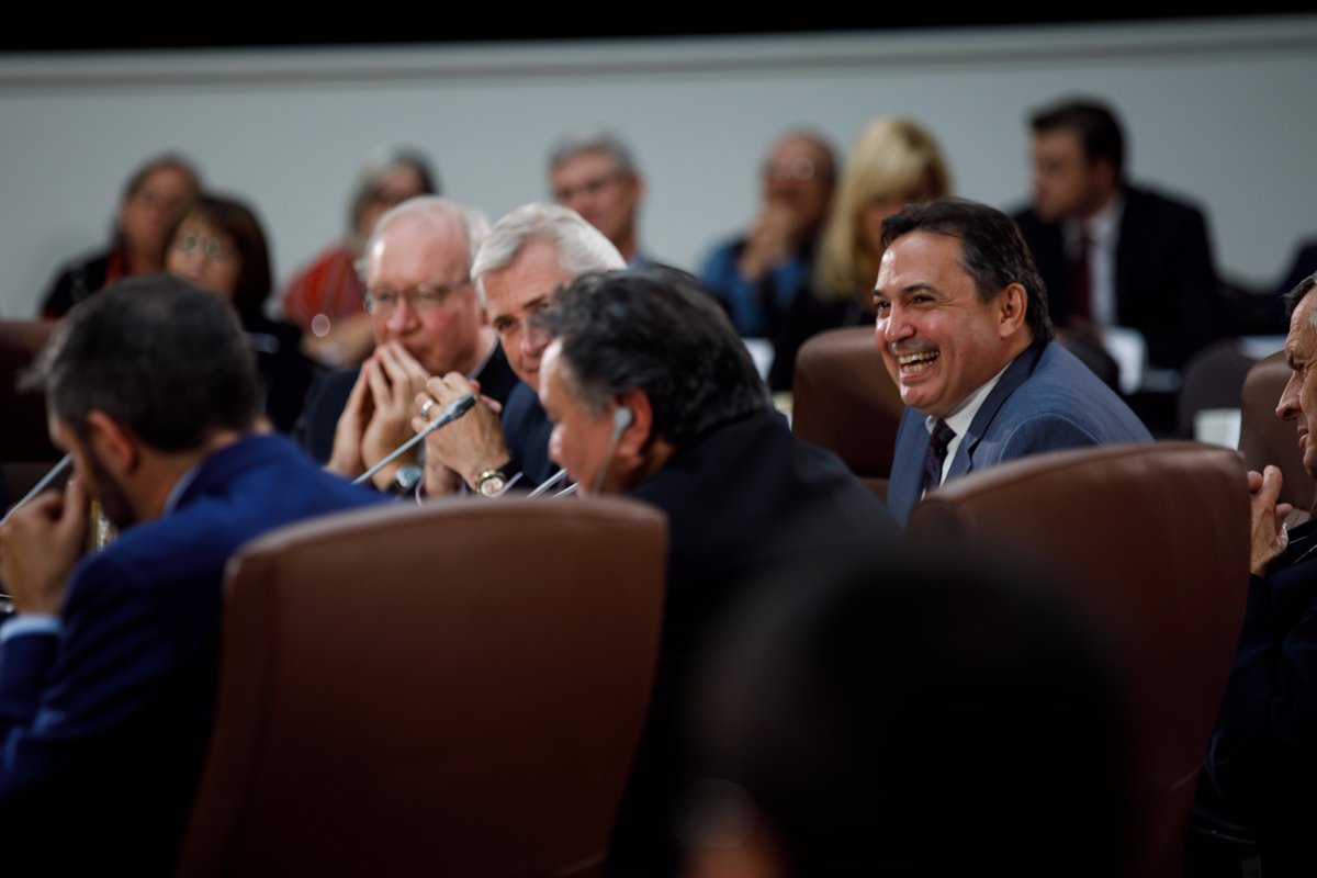 JustinTrudeau's tweet photo. We'll move forward with reconciliation by working together. More on our meeting with Indigenous leaders &amp; premiers: https://t.co/0dANA9sBUQ https://t.co/VZkSXwMsXc