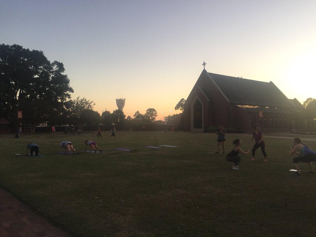 Couldn’t have asked for better weather for our kick-off event! Thanks Hollis for teaching an awesome HIIT boot camp!