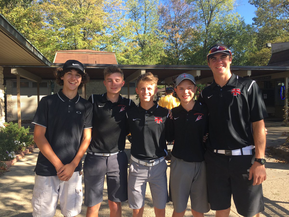 TippecanoeAD's tweet photo. Boys Golf qualified for Districts!! ⛳️🏌️ https://t.co/1WS49QR2xI