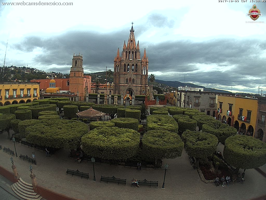 webcamsdemexico's tweet photo. Cielo nublado en #SanMiguelDeAllende #Guanajuato. Temperatura: 21° C. Streaming y webcam en vivo: https://t.co/28mBh1iPUb @turismo_sma https://t.co/OSP4Hpzxku