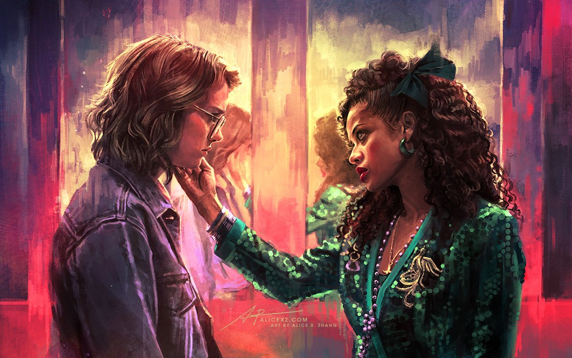 alicexz's tweet photo. They say in heaven love comes first 🌈 #SanJunipero https://t.co/QfDxf1iBuV