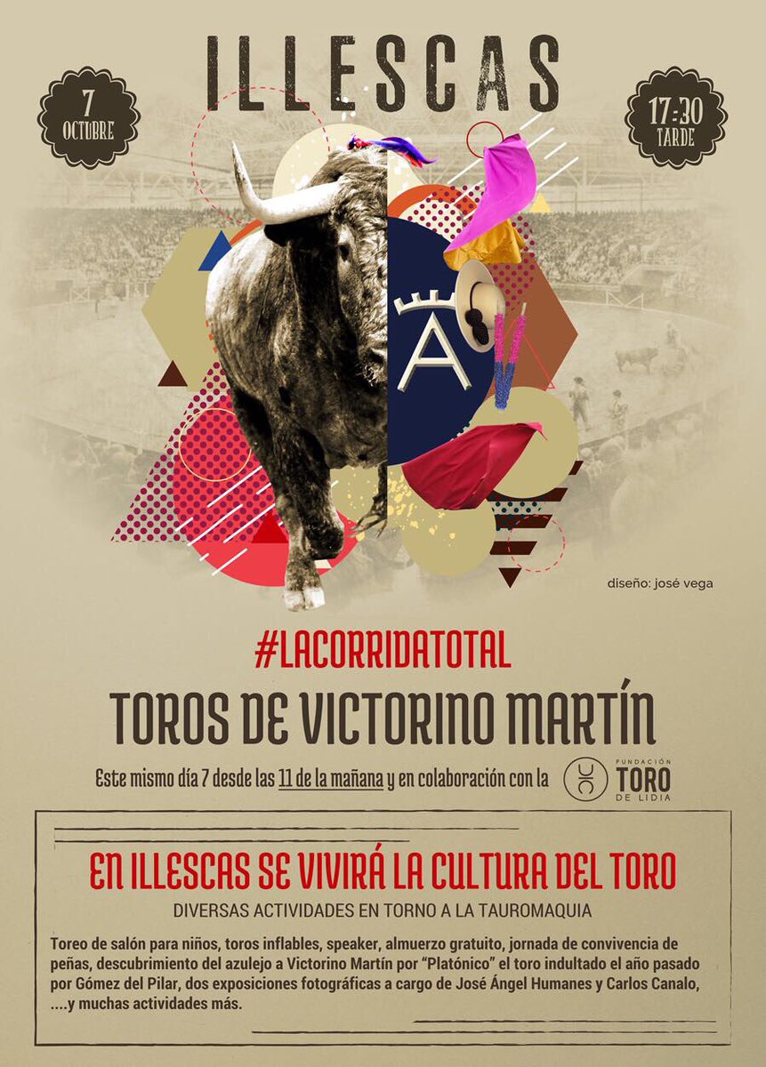 MD__Molina's tweet photo. Que mejor homenaje a D. Victorino que llenar Illescas el Sábado desde por la mañana #CorridaTotal https://t.co/g3QwpoidyG