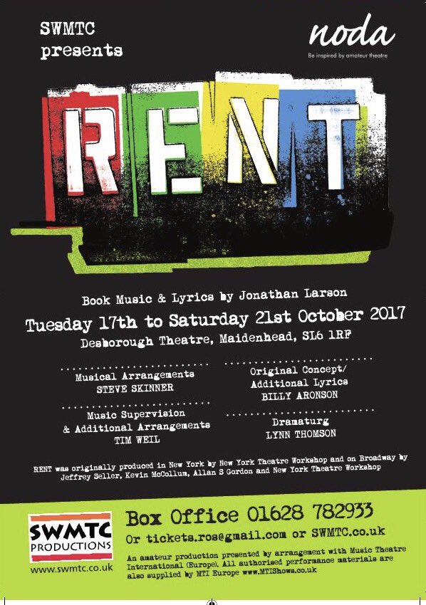 swmtc2016's tweet photo. 2 weeks until opening night. Get your tickets now https://t.co/VyvZRERkjX #nodaybuttoday #lavieboheme @EnjoyMaidenhead @MaidenheadArts https://t.co/e86jTA0UXv