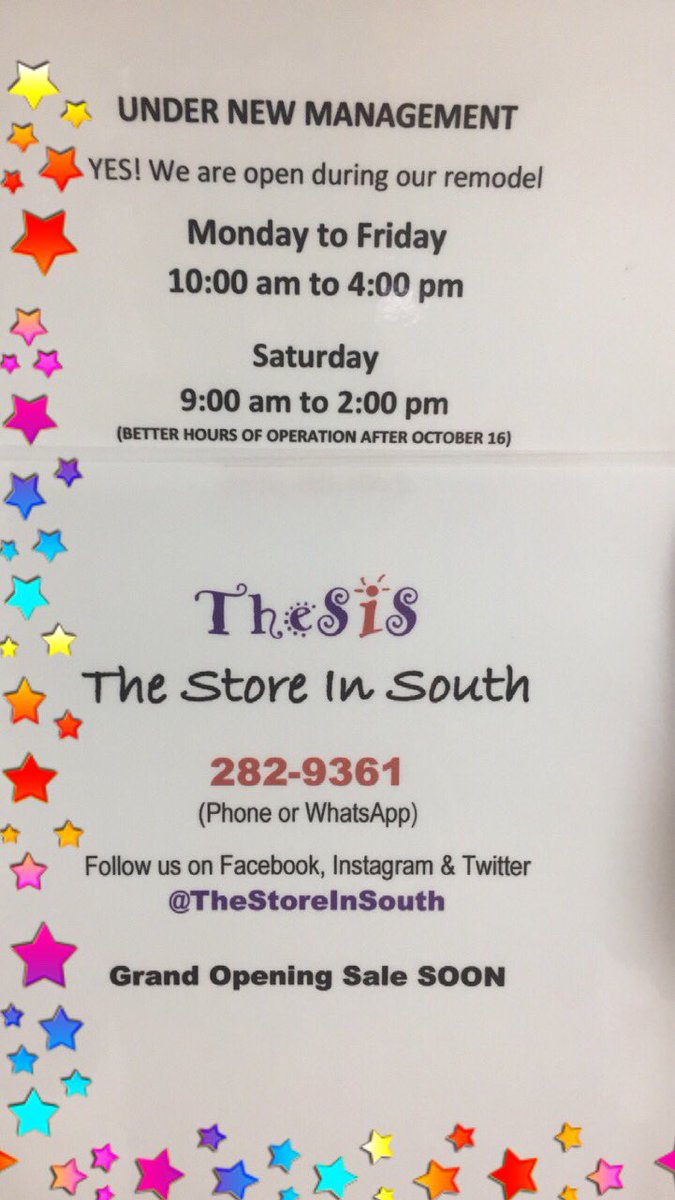 TheStoreinSouth's tweet photo. Come see what's happening! #NEWGRANTJUNCTION https://t.co/2qWhZTvT4V