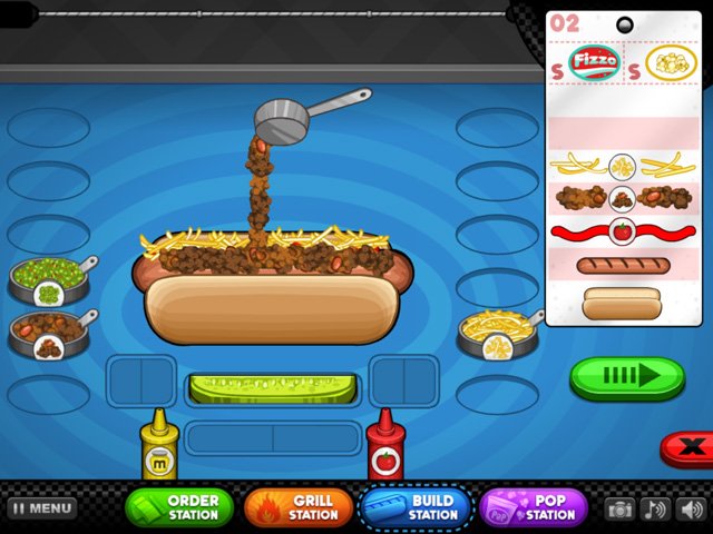 Flipline Studios on X: Sneak Peek: Papa's Hot Doggeria HD: The Build  Station   / X