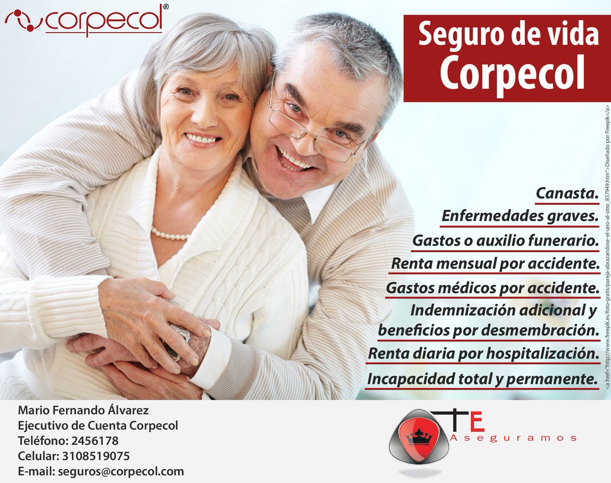 Corpecol's tweet photo. Conoce nuestro Seguro de Vida Corpecol en https://t.co/OJGeiqdFDm o comunícate con nuestro asesor para más información #Seguro #Vida https://t.co/g3iV5vfXvZ