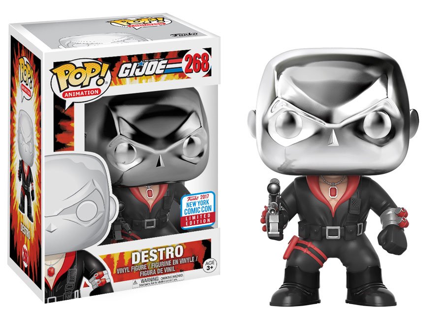 OriginalFunko's tweet photo. RT &amp; follow @OriginalFunko for the chance to win an #NYCC 2017 exclusive Destro Pop! https://t.co/64Bg3Nsmt8