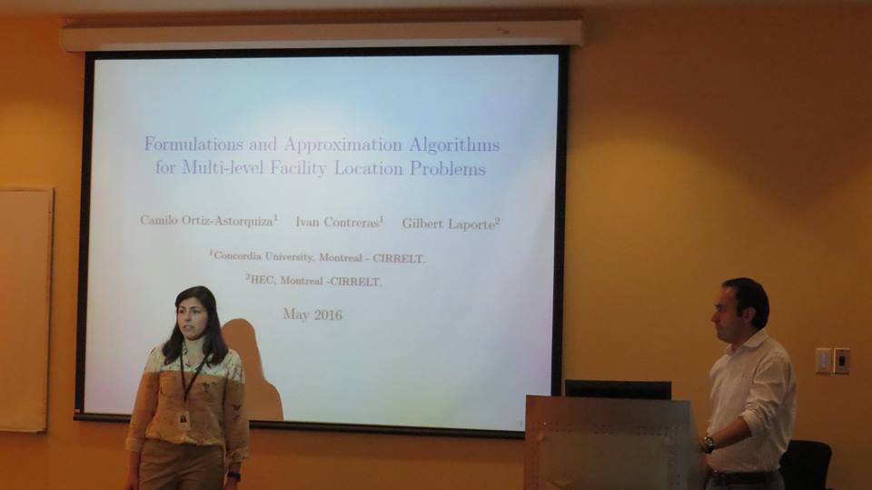 OR_MTLchapter's tweet photo. Our academic events started shortly after. The first was @camiloortiza's seminar on multi-level #facility_location. https://t.co/DnldZ9pbuZ