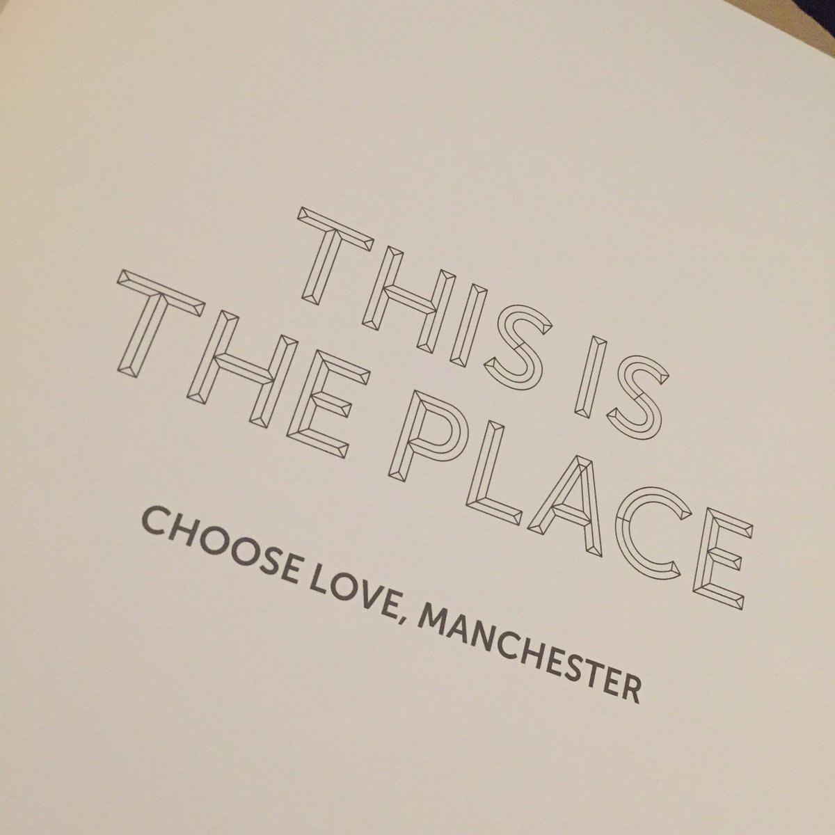 Today is the day...... Finally got my hands on this little beauty, all I can say is it’s amazing. Massive well done to @thisplacemcr @LongfellaPoet and everyone who helped. #ThisIsThePlace #creativeMcr 📙